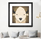 Buffalo I by Ryan Fowler on GIANT ART - brown animals