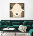 Buffalo I by Ryan Fowler on GIANT ART - brown animals