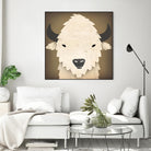 Buffalo I by Ryan Fowler on GIANT ART - brown animals