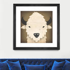 Buffalo I by Ryan Fowler on GIANT ART - brown animals