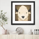 Buffalo I by Ryan Fowler on GIANT ART - brown animals