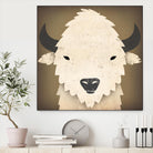 Buffalo I by Ryan Fowler on GIANT ART - brown animals