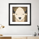 Buffalo I by Ryan Fowler on GIANT ART - brown animals