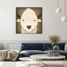 Buffalo I by Ryan Fowler on GIANT ART - brown animals