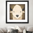 Buffalo I by Ryan Fowler on GIANT ART - brown animals