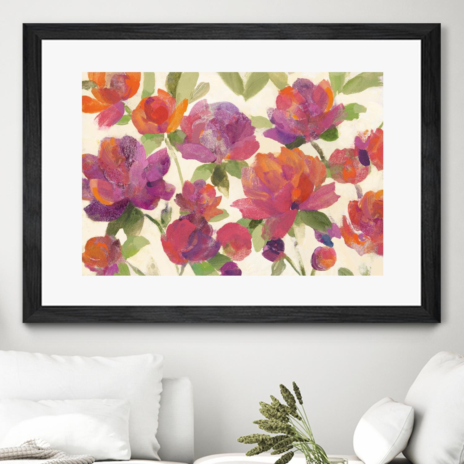 Garden Delight III by Albena Hristova on GIANT ART - green floral