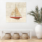 Nautique II by James Wiens on GIANT ART - beige costal canadien