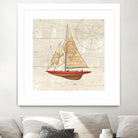 Nautique II by James Wiens on GIANT ART - beige nautical