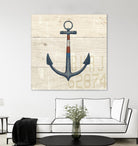 Nautique III by James Wiens on GIANT ART - beige nautical