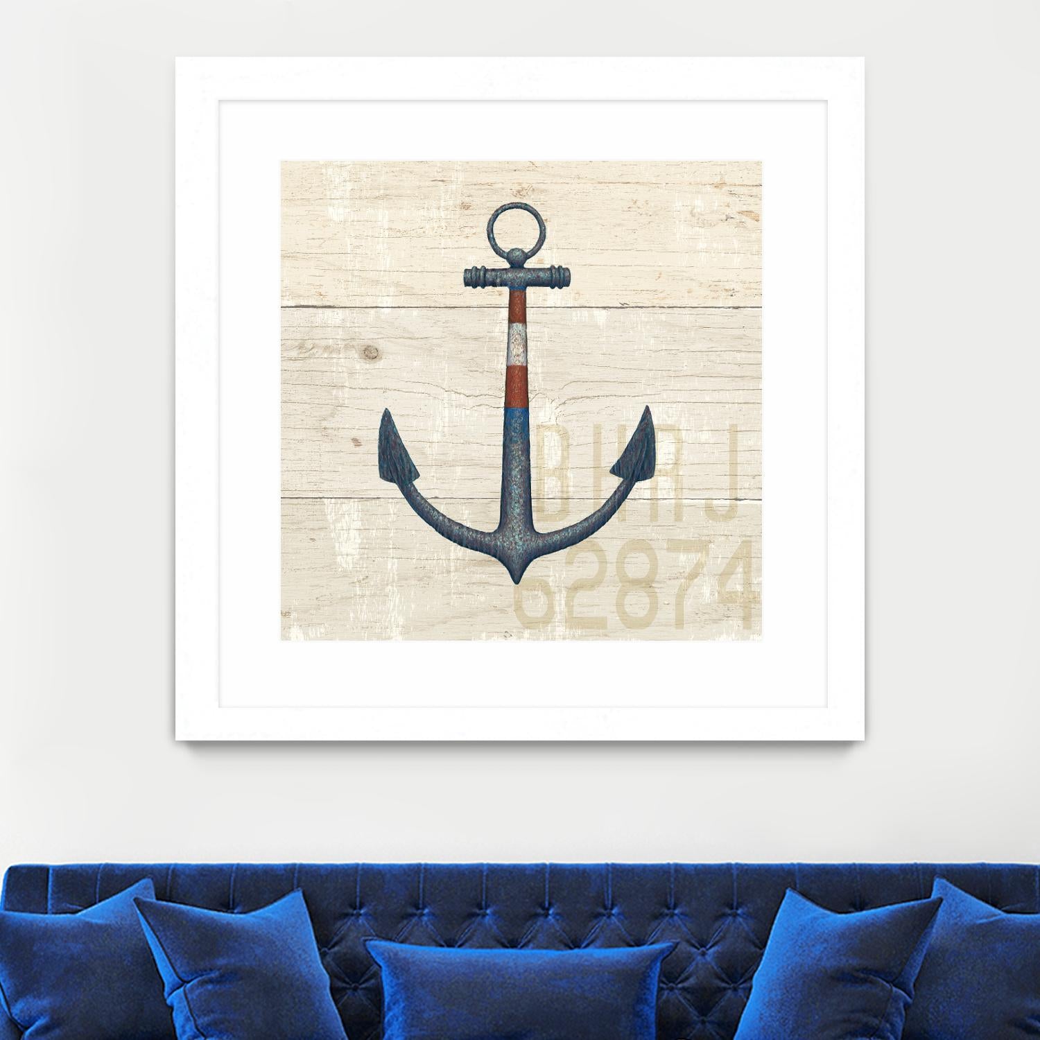 Nautique III by James Wiens on GIANT ART - beige nautical