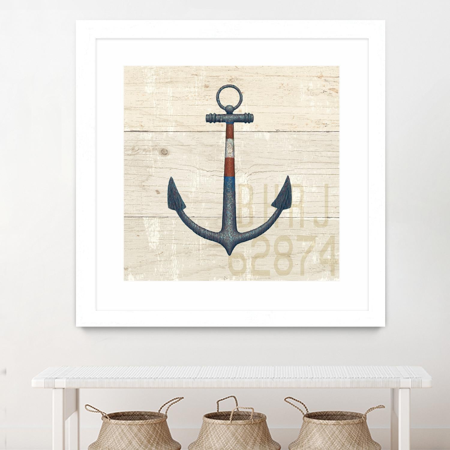 Nautique III by James Wiens on GIANT ART - beige nautical