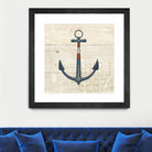 Nautique III by James Wiens on GIANT ART - beige nautical