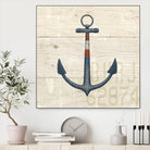 Nautique III by James Wiens on GIANT ART - beige nautical