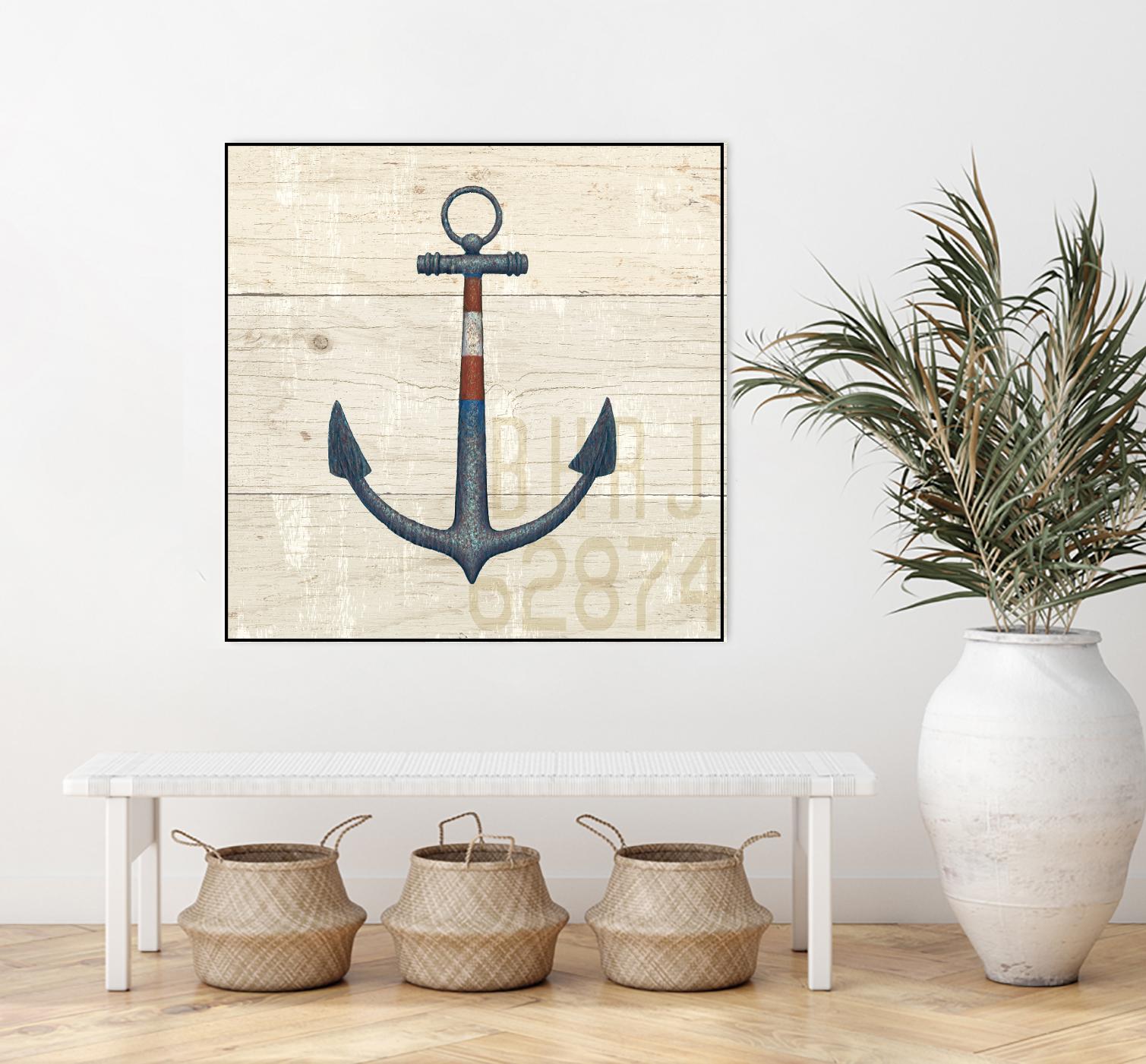 Nautique III by James Wiens on GIANT ART - beige nautical