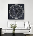 Night Sky Zodiac by Sara Zieve Miller on GIANT ART - grey maps