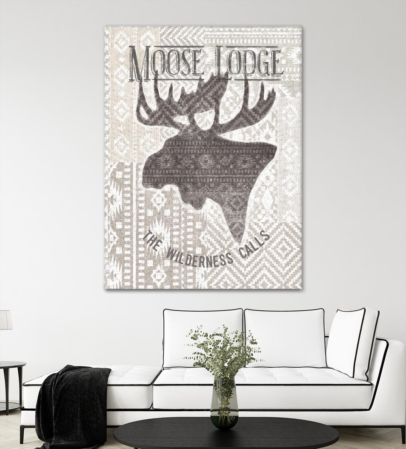 Soft Lodge V by Janelle Penner on GIANT ART - beige country look