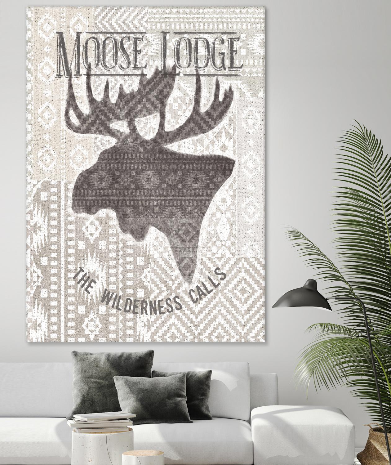 Soft Lodge V by Janelle Penner on GIANT ART - beige country look