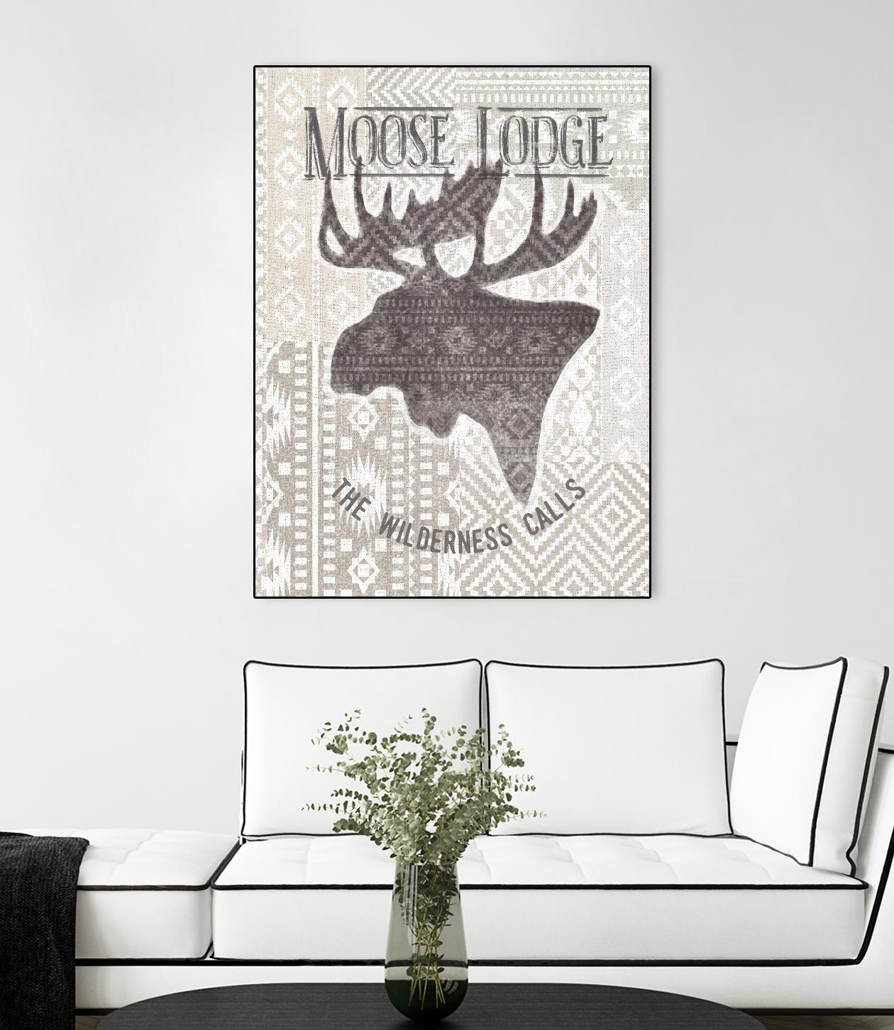 Soft Lodge V by Janelle Penner on GIANT ART - beige country look