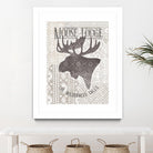 Soft Lodge V by Janelle Penner on GIANT ART - beige country look