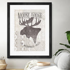 Soft Lodge V by Janelle Penner on GIANT ART - beige country look