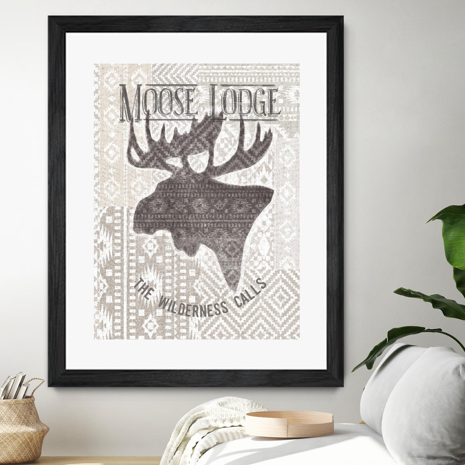 Soft Lodge V by Janelle Penner on GIANT ART - beige country look