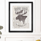 Soft Lodge V by Janelle Penner on GIANT ART - beige country look