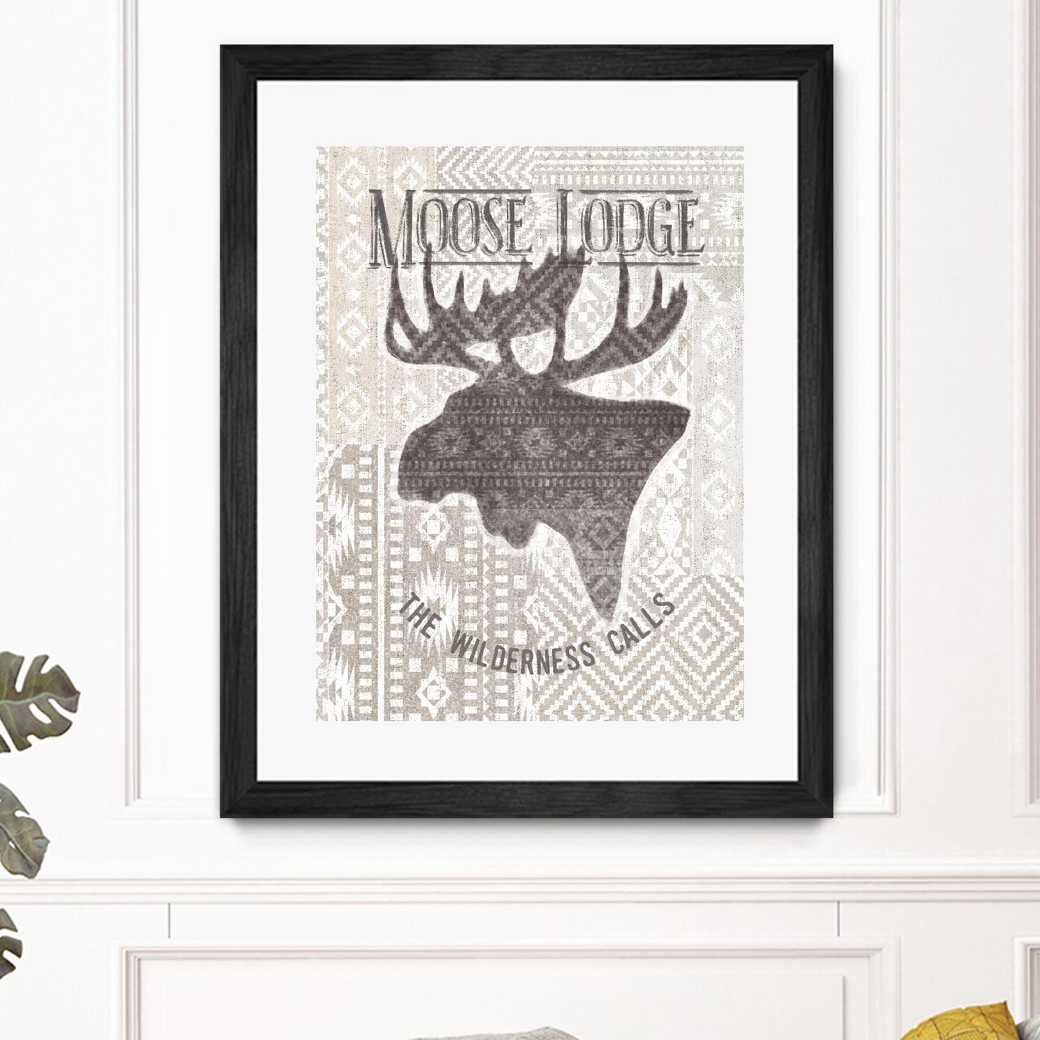 Soft Lodge V by Janelle Penner on GIANT ART - beige country look