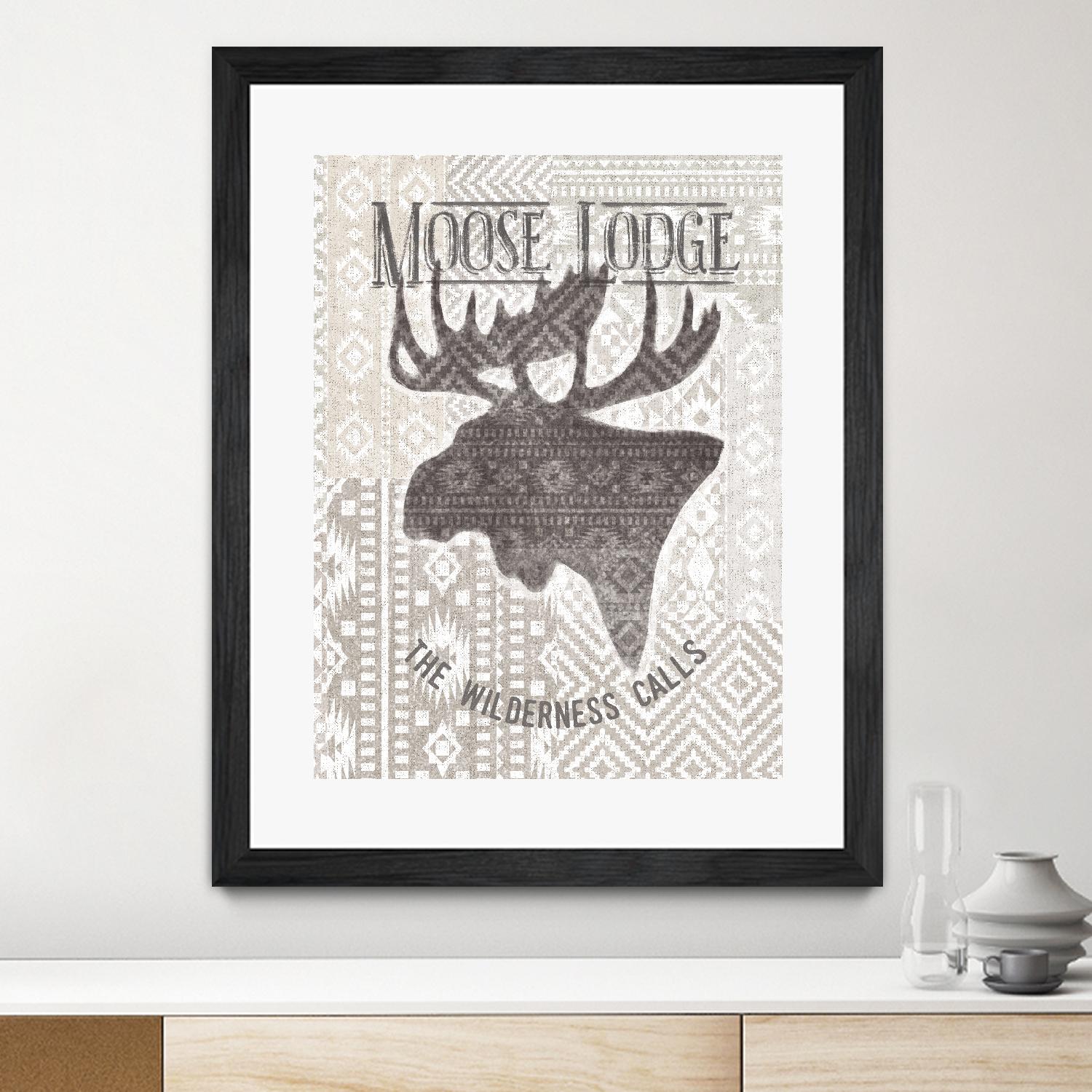 Soft Lodge V by Janelle Penner on GIANT ART - beige country look