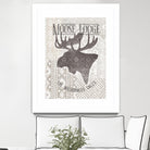 Soft Lodge V by Janelle Penner on GIANT ART - beige country look