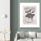 Soft Lodge V by Janelle Penner on GIANT ART - beige country look