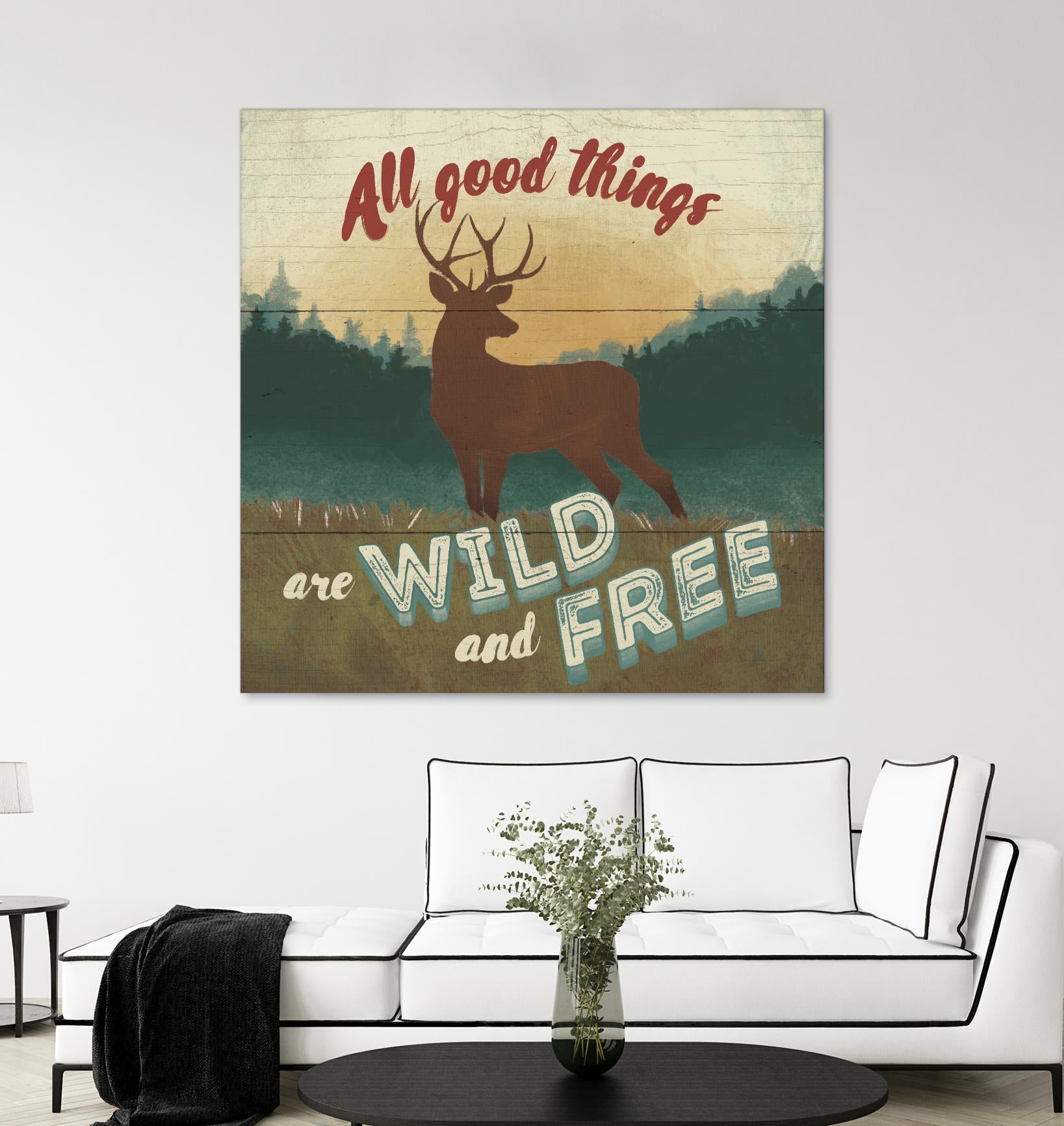 Discover the Wild VI by Janelle Penner on GIANT ART - green country look