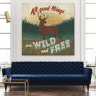 Discover the Wild VI by Janelle Penner on GIANT ART - green country look