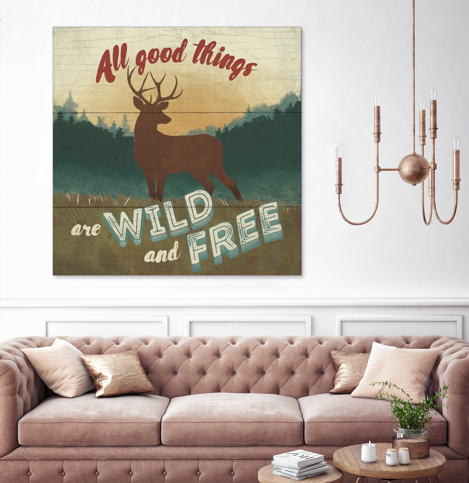 Discover the Wild VI by Janelle Penner on GIANT ART - green country look