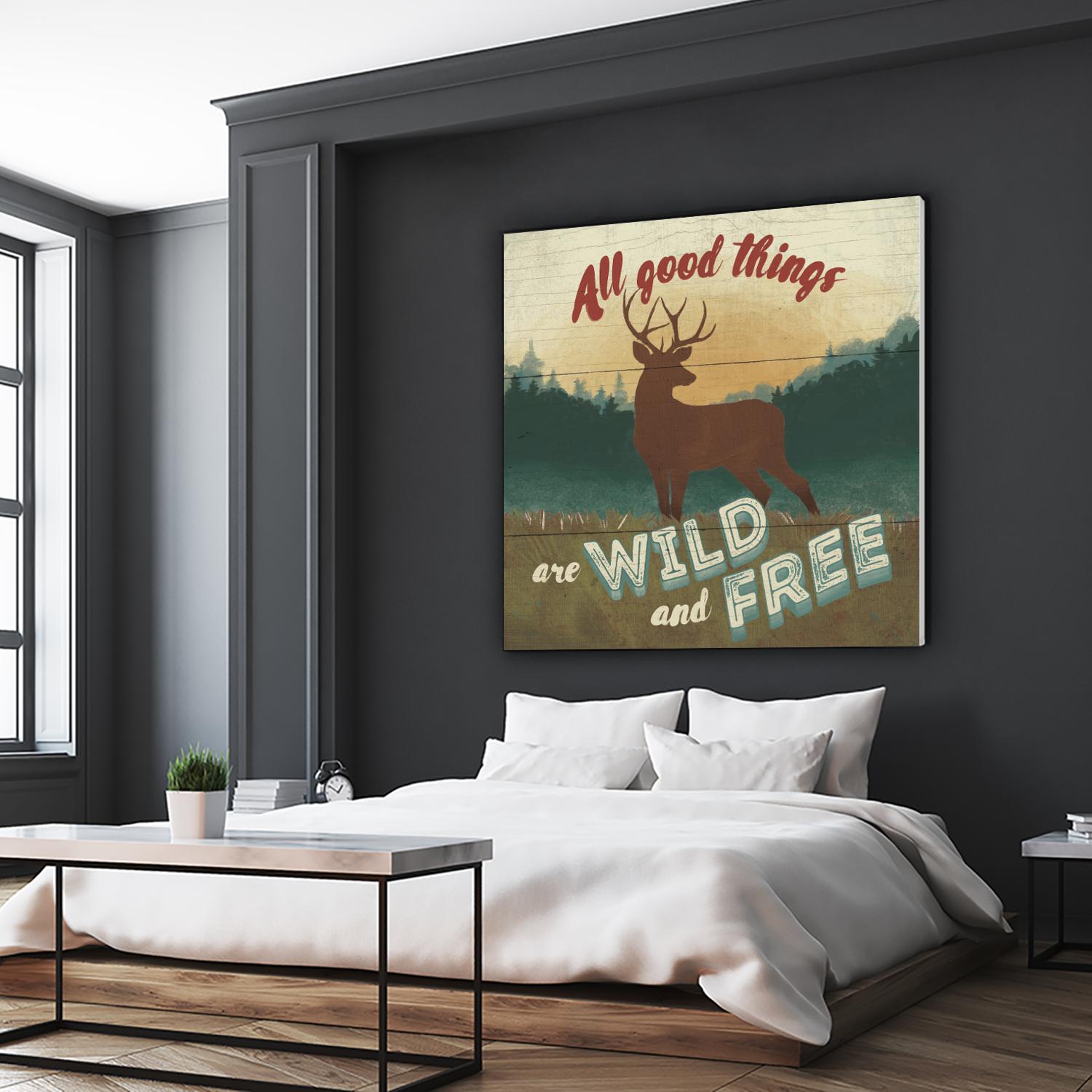 Discover the Wild VI by Janelle Penner on GIANT ART - green country look