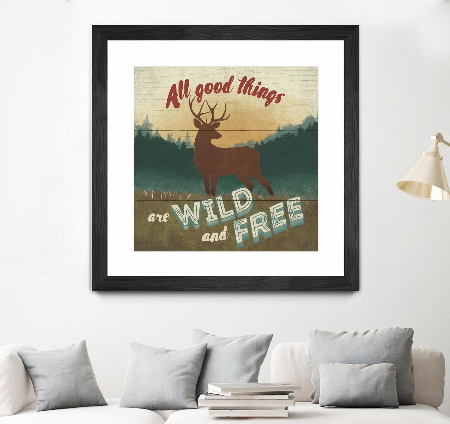Discover the Wild VI by Janelle Penner on GIANT ART - green country look