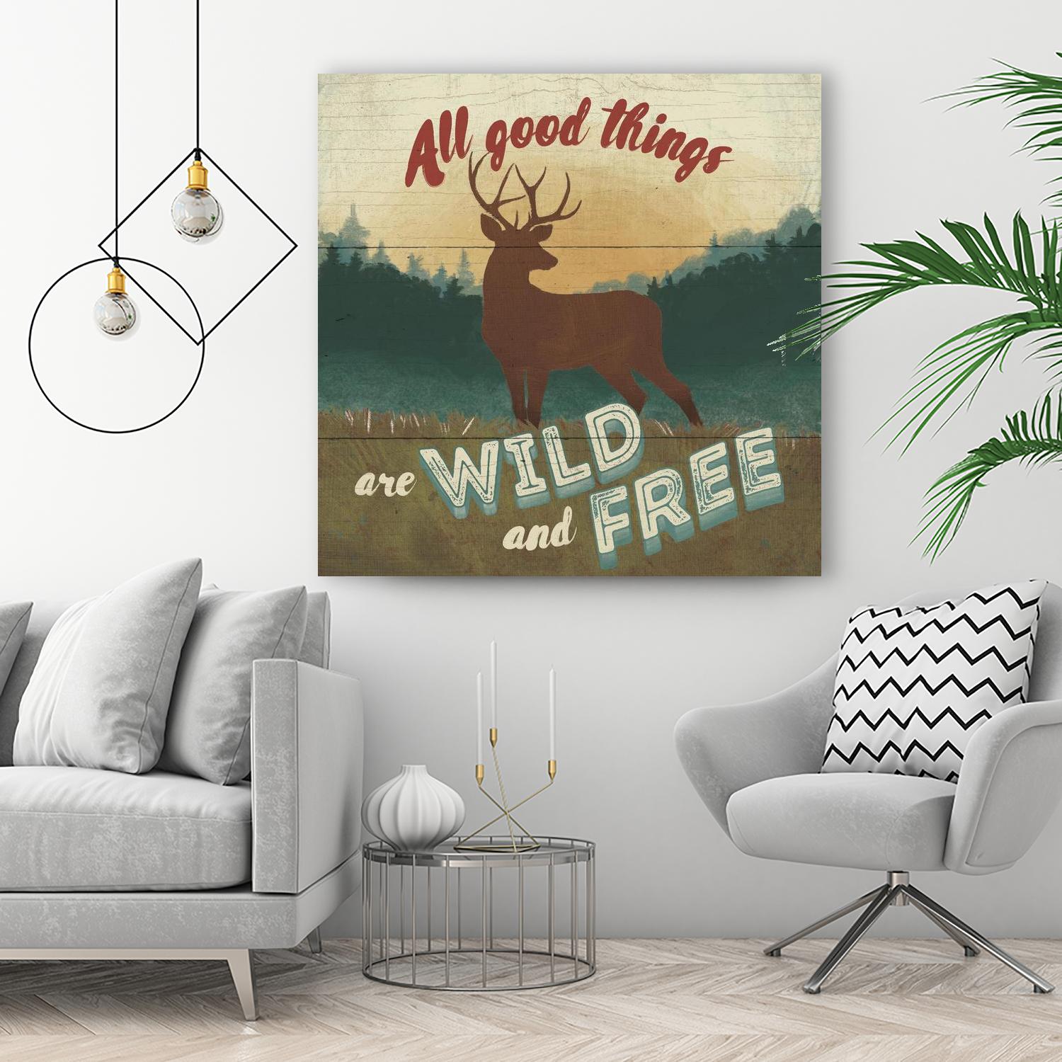 Discover the Wild VI by Janelle Penner on GIANT ART - green country look