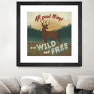 Discover the Wild VI by Janelle Penner on GIANT ART - green country look