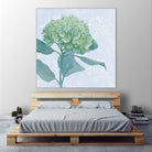 Blue Hydrangea I by Beth Grove on GIANT ART - green floral