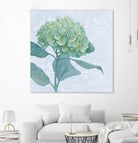 Blue Hydrangea I by Beth Grove on GIANT ART - green floral