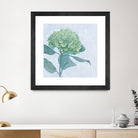Blue Hydrangea I by Beth Grove on GIANT ART - green floral
