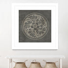 Rosette II Gray by Portfolio on GIANT ART - grey contemporary