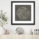 Rosette II Gray by Portfolio on GIANT ART - grey contemporary