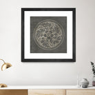 Rosette II Gray by Portfolio on GIANT ART - grey contemporary