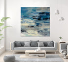 Indigo Wave by Silvia Vassileva on GIANT ART - black abstract