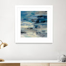 Indigo Wave by Silvia Vassileva on GIANT ART - black abstract