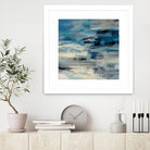 Indigo Wave by Silvia Vassileva on GIANT ART - black abstract