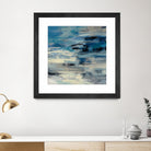 Indigo Wave by Silvia Vassileva on GIANT ART - black abstract