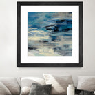 Indigo Wave by Silvia Vassileva on GIANT ART - black abstract