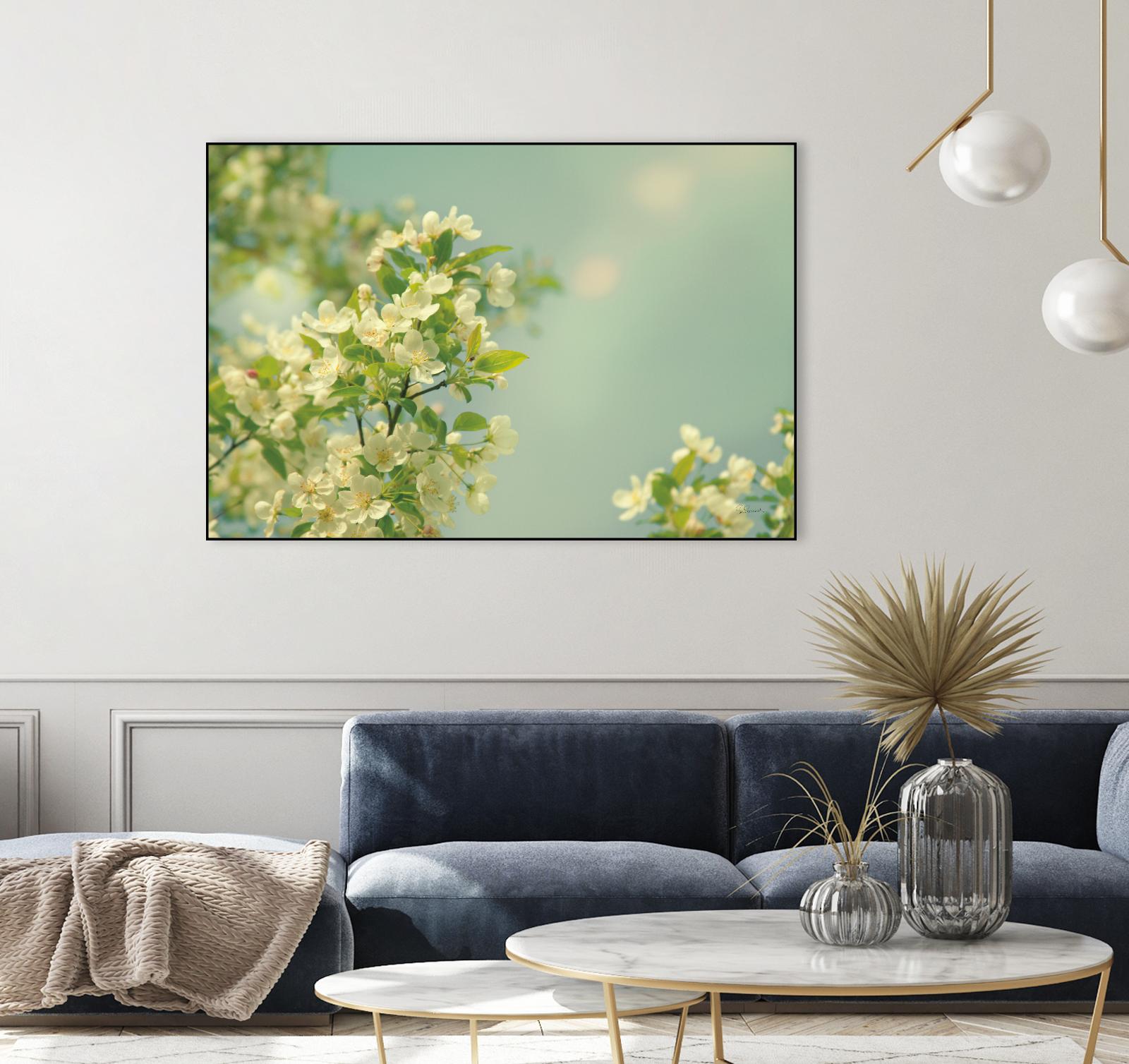 Spring Beauty I by Sue Schlabach on GIANT ART - white floral