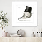 Dandy Bones II by Sue Schlabach on GIANT ART - white vintage